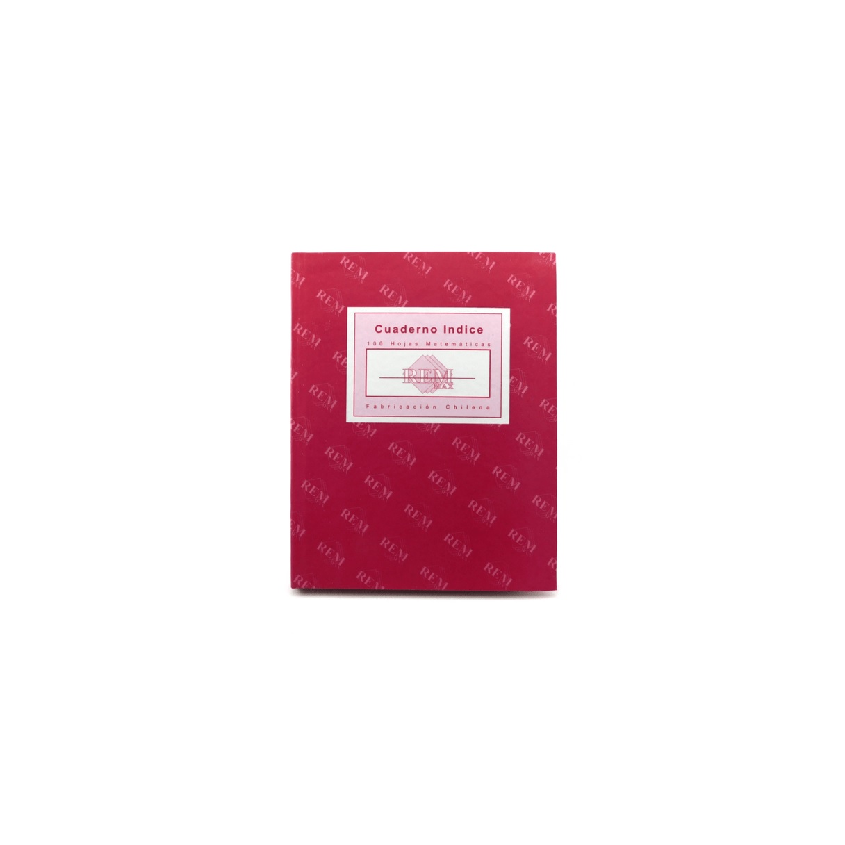Cuaderno Indice Rem Max M7 100 Hojas