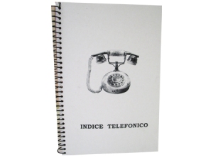 LIBRETA INDICE TELEFONICO