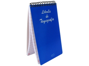 LIBRETA TAQUIGRAFIA 80 HOJAS JS C/ESPIRAL