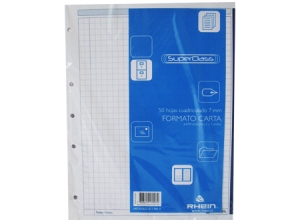 HOJAS PERF. CARTA S/CLASS M7 317907-9 PQ.50 UN