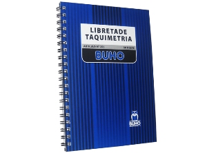 LIBRETA TAQUIMETRIA 255 BUHO 50HJS.