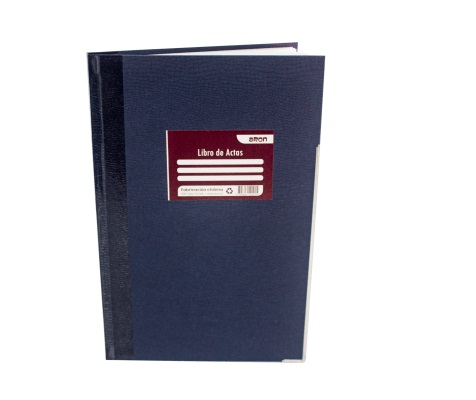 LIBRO DE ACTAS ARON LINEAL CON FOLIO 100 HOJAS