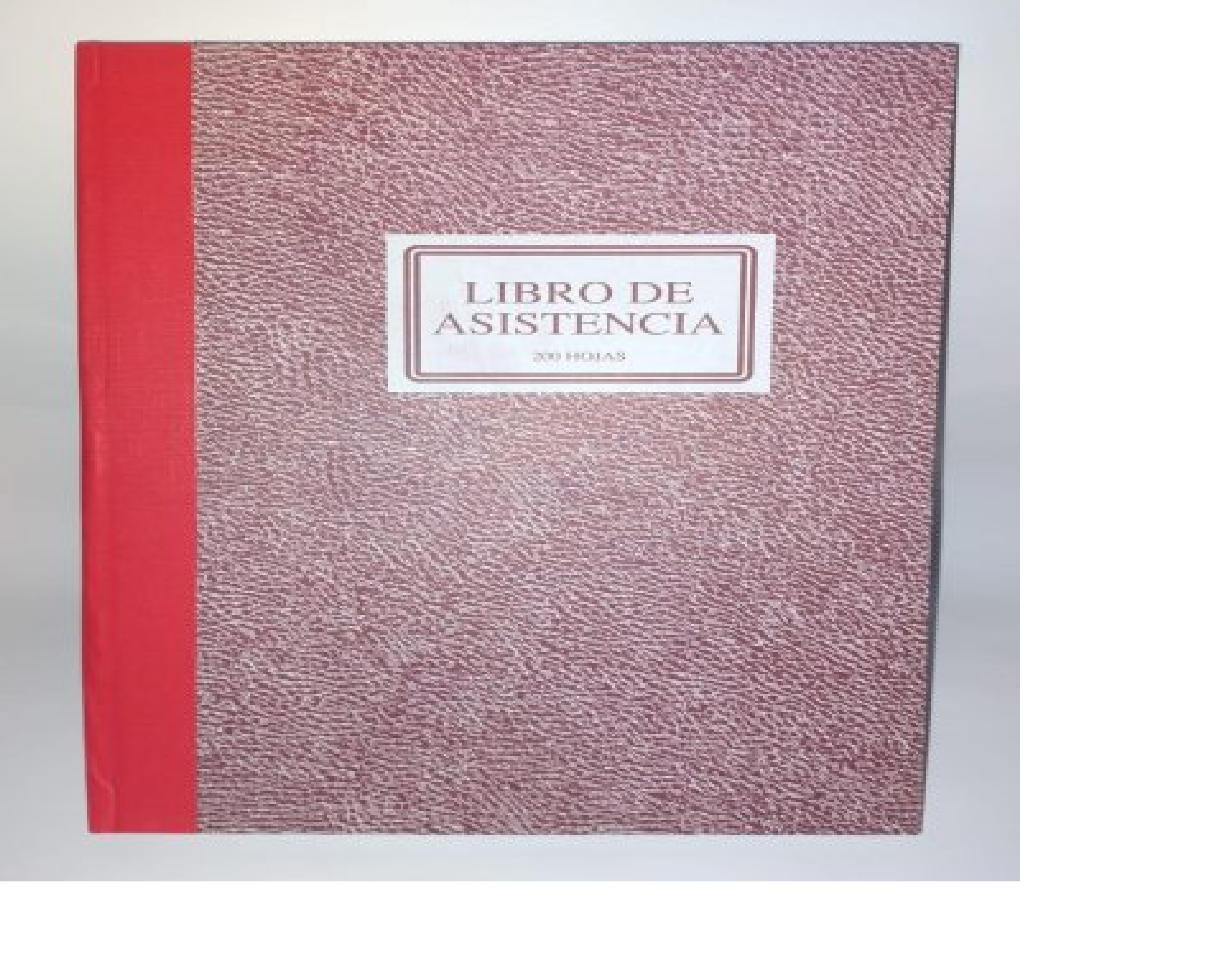 LIBRO ASISTENCIA 200 HOJAS
