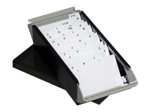 TARJETERO PLASTICO CAJA P/400 UDS. HAND