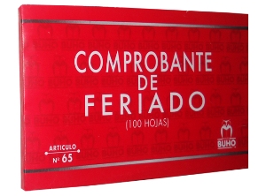 FORM.FERIADO TRABAJADOR BUHO 65