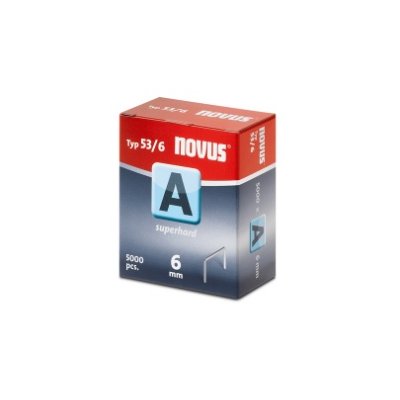 Corchetes Novus 53/6 Caja de 5000 Unidades