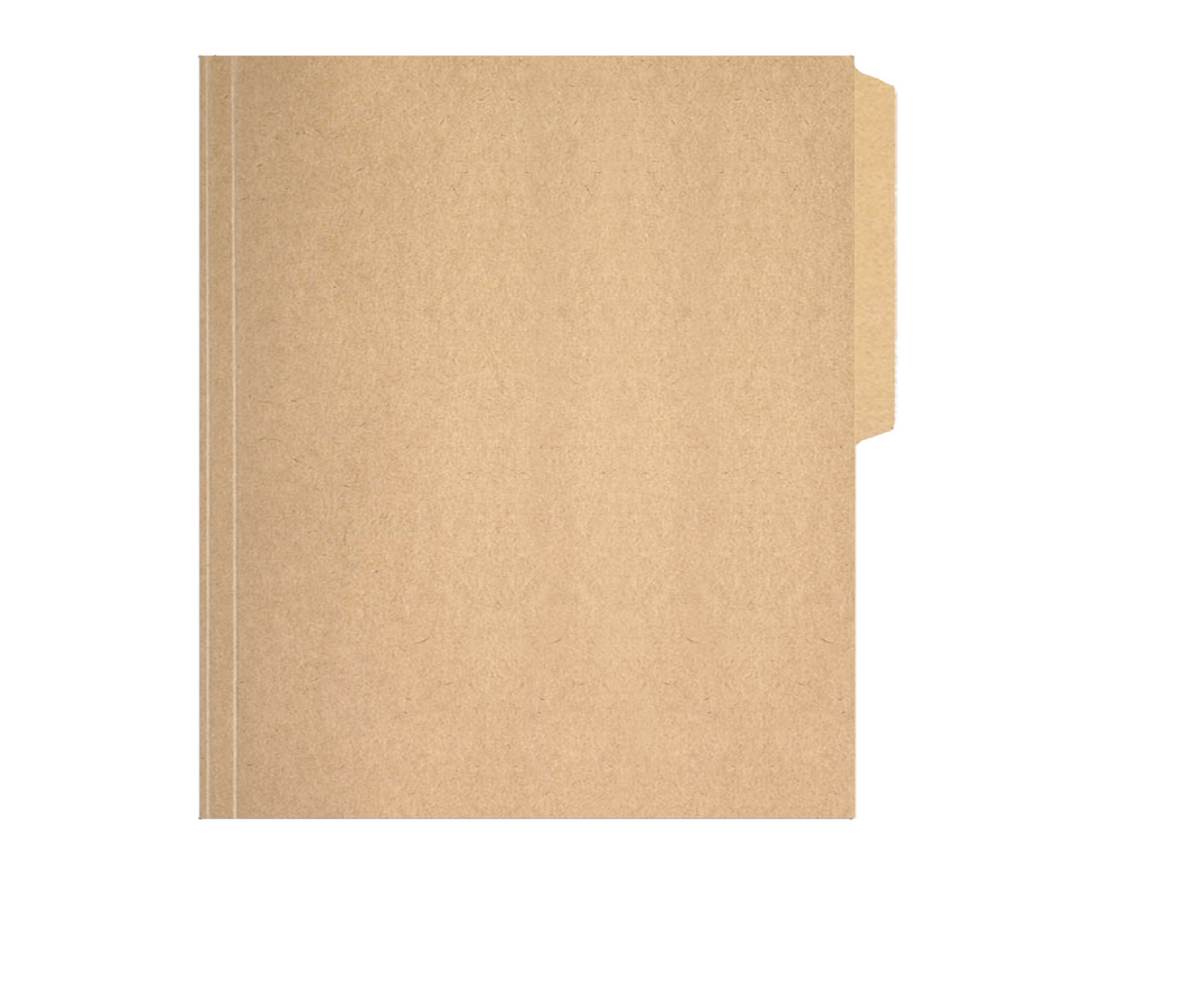 Carpeta Cartulina Buho Kraft 34x23 cm