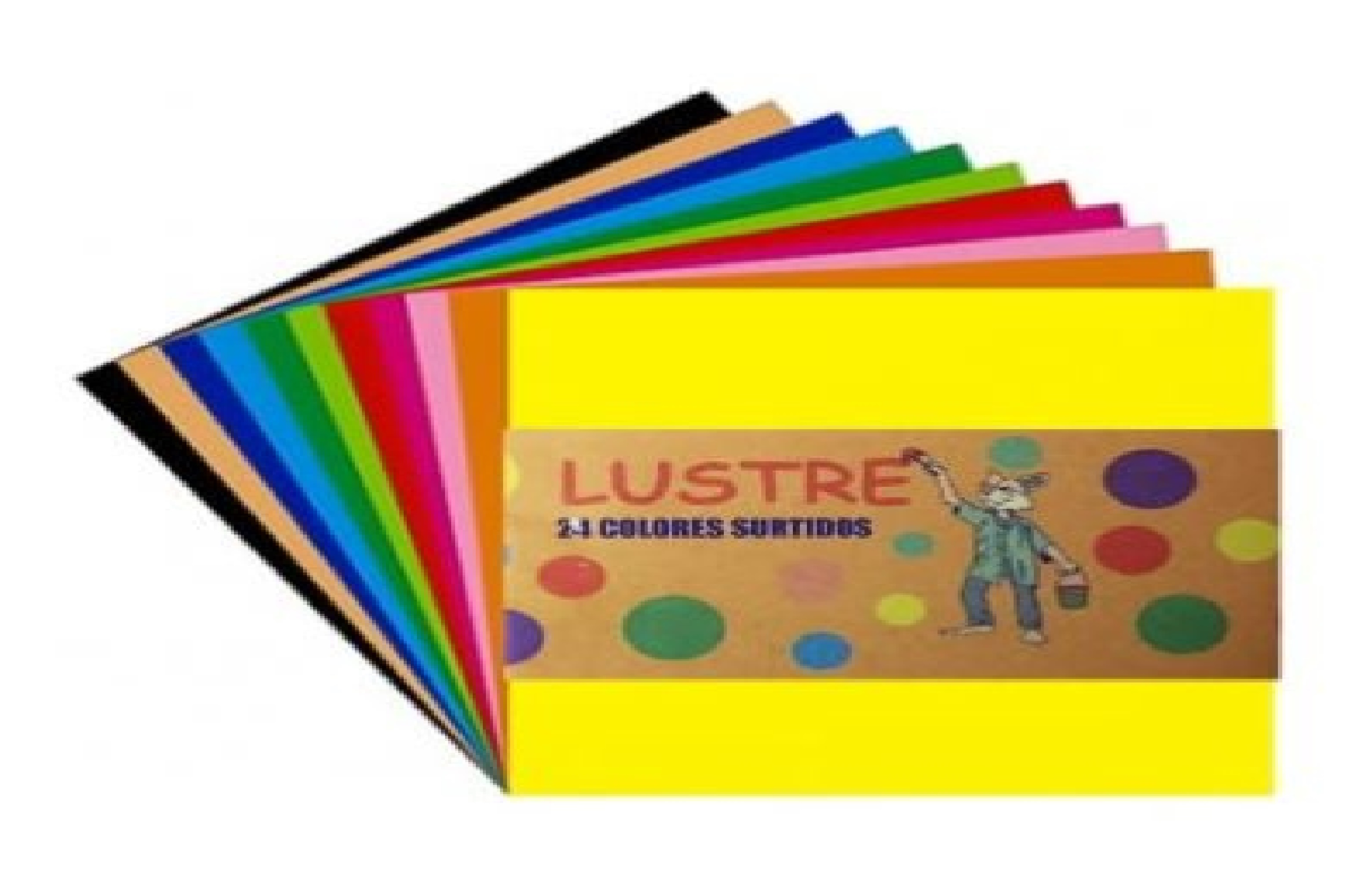 PAPEL LUSTRE  10 X 10 HALLEY 24HJS.