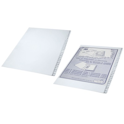 Separador Carta J.S Diario Numérico Del 1-31