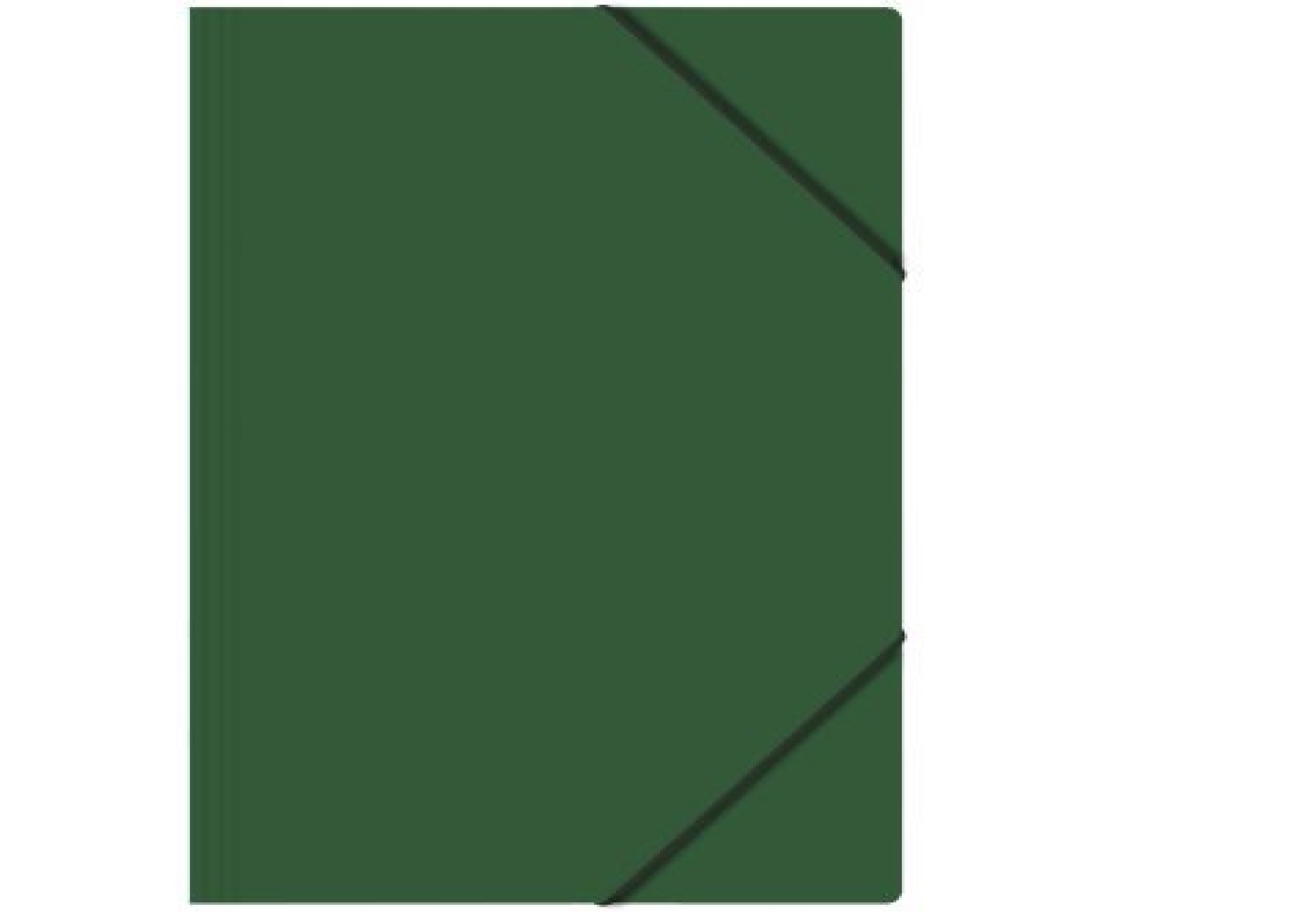 Carpeta Cartera Buho con Elástico 5005 Verde Oscuro