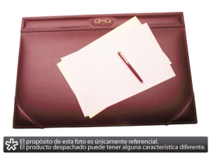 CARPETA ESCRITORIO SEMICUERO 40X60 BURDEO