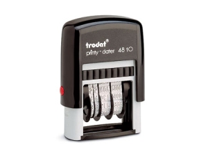TIMBRE FECHADOR TRODAT 4810 3 MM - AUTOMATICO