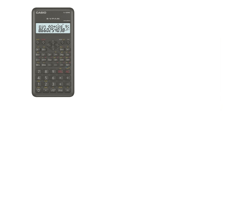 Calculadora Científica Casio Fx-82 240 Funciones