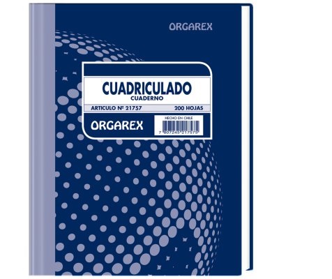 CUADERNO ORGAREX M7 200 HOJAS