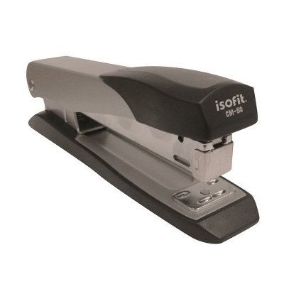 Corchetera Metálica Isofit cm-50 25 Hojas Mediana gris