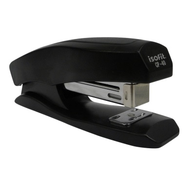 Corchetera Pequeña Isofit Plástica Cp-40 25 Hojas Negra
