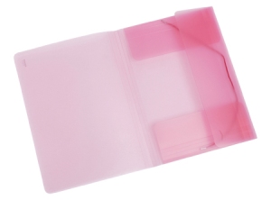 CARPETA RIGIDA C/ELAST. PAFER OFICIO ROJO