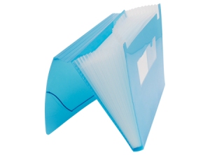 CARPETA FUELLE OFICIO 13 DIV. PAFER AZUL JE-4306A