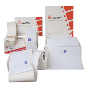 ETIQUETA CONTINUA 36X107-1C 4000 AVERY 107361