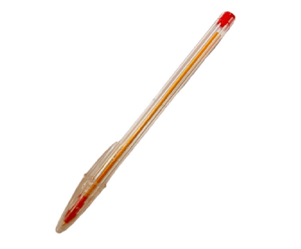 Lápiz Pasta BIC Orange Punta Fina 0.8 mm Rojo