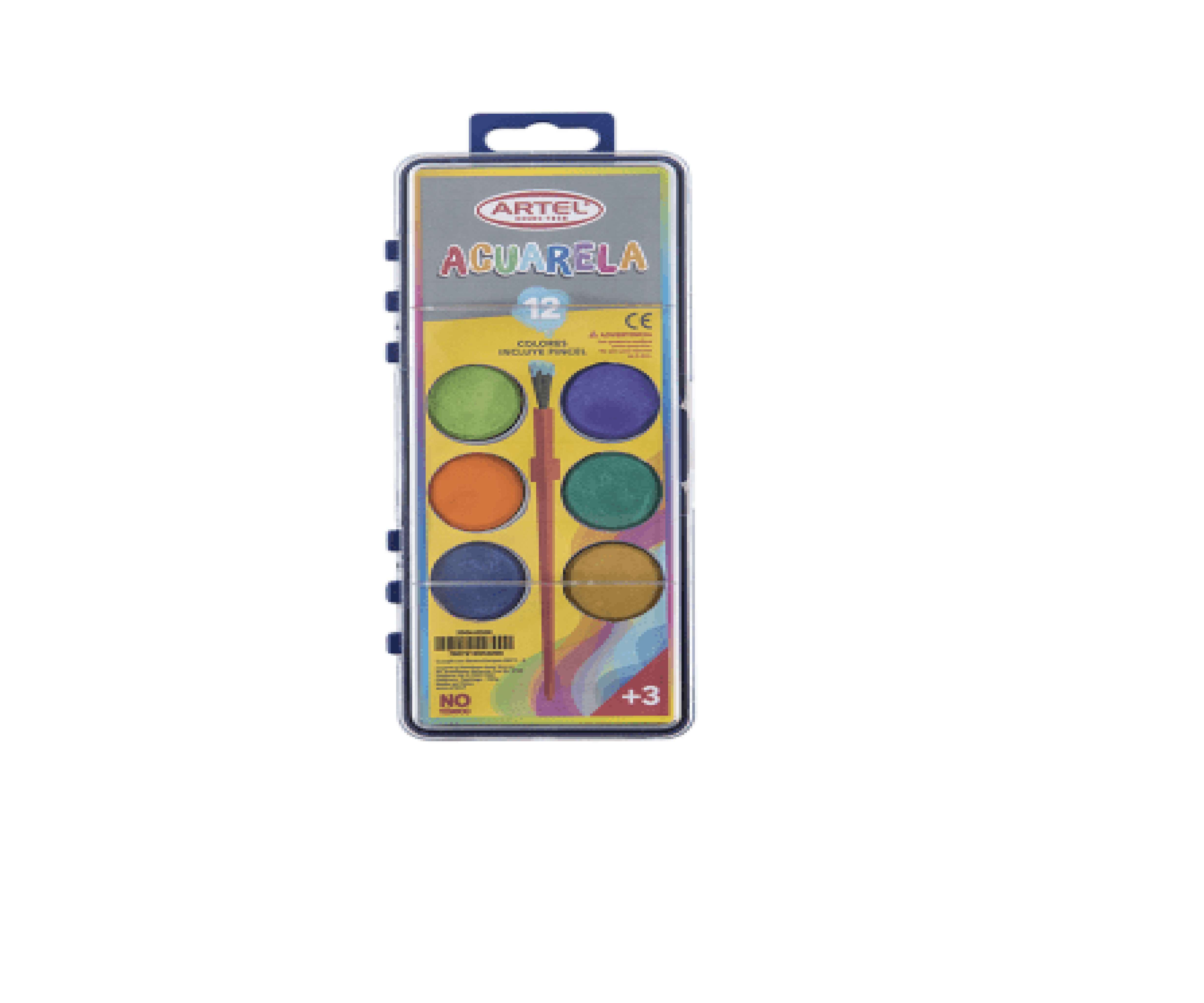 Acuarela Artel 12 Colores