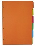 Separador Oficio Halley 6 Divisiones Color Opaco