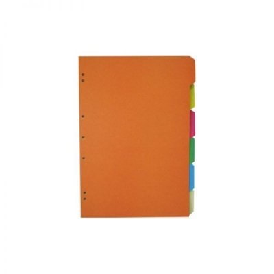 SEPARADOR OFICIO HALLEY 6 DIVISIONES COLOR OPACO