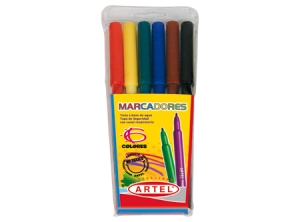 PLUMON 6 COL.ARTEL ESTUCHE