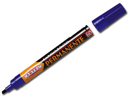 MARCADOR PERMAN.ARTEL PTA.BIS. 60 AZUL