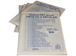 SET PRACTICA ESCOLAR (24 PRODUCTOS)