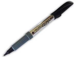 MARCADOR DE CD TRATTO OHP-M P/FIBRA NEGRO