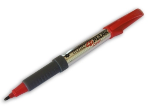 MARCADOR DE CD TRATTO OHP-M ROJO PAX