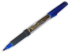 MARCADOR DE CD TRATTO OHP-M AZUL PAX