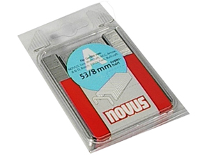 CORCHETES NOVUS 53/ 8 X 2000 UNIDADES (ACERO)