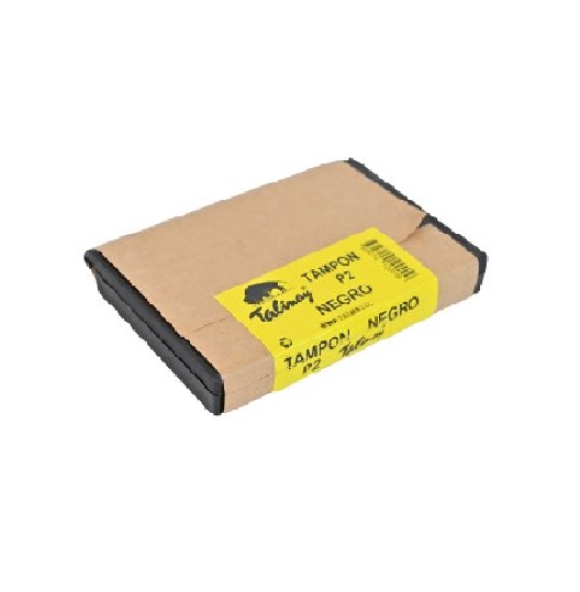 TAMPON TALINAY N2 NEGRO PLASTICO 11X7 CM
