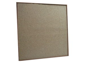 PIZARRA CORCHO 0.50 X 0.50 CMS. C/MARCO DE MADERA