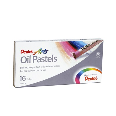 Lápiz Pastel Pentel 16 Colores