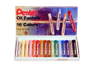 LAPIZ PASTEL 16 COL. PENTEL