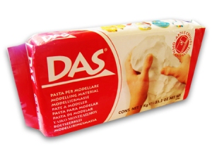 MASA P/MODELAR DAS BLANCA 1 KILO.(PAX)