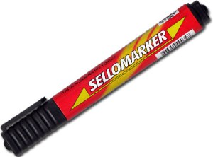 MARCADOR PERMAN.SELLOMARKER P.BISC. NEGRO