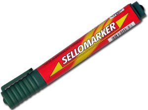 MARCADOR PERMAN.SELLOMARKER P.BISC. VERDE