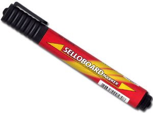 MARCADOR PERMAN.SELLOMARKER P.RED. NEGRO