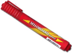 MARCADOR PERMAN.SELLOMARKER P.RED. ROJO