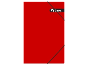 CARPETA CARTERA C/ELASTICO TORRE OFICIO ROJA CARTU