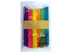 PALOS HELADO COLOR GRUESO BOLSA X 50 UDS PROARTE