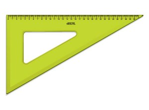 ESCUADRA PLASTICA 60O. 30CM NEOLITE LV0217