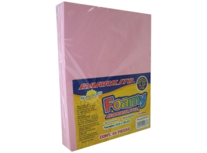 GOMA EVA BARRILITO 24 LAMINAS ROSA