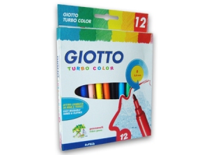 PLUMON 12 COL.PAX CROMOMAR.ESCOLAR GIOTTOCOLOR