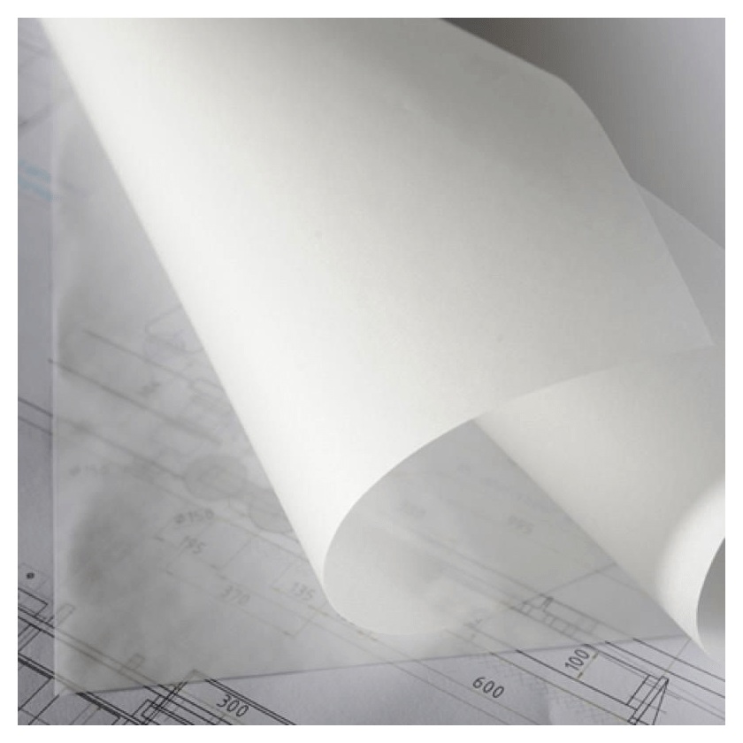 Papel Vegetal Diazol Carta 93 g Resma de 125 Hojas