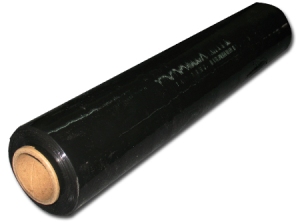 PLASTICO PALETIZADOR ROLLO NEGRO 50CMX260MT APROX.